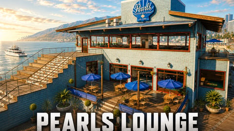 FIVEM Pearls Lounge | Coastal Seafood Restaurant & Lounge MLO | Interior & Exterior | Outdoor Seating | DJ Booth | Add-On | Optimized | Fivem Ready | High Quality cover