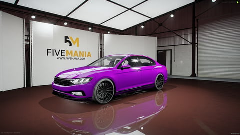 FIVEM Assat | Realistic Sedan [Unbadged] Add-On | Interior & Exterior | Working Lights | Optimized | Fivem Ready | High Quality — image 3