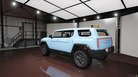 FIVEM GMC Hummer EV SUV | Lore Friendly Electric SUV Add-On | Interior & Exterior | Working Lights | Off-Road Ready | Optimized | Fivem Ready | High Quality, image 7