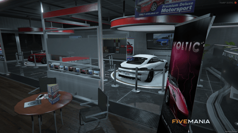 FIVEM Pdm Dealership | Premium Deluxe Motorsport Dealership MLO | Interior & Exterior | Car Showroom | Office Space | Add-On | Optimized | Fivem Ready | High Quality — image 7