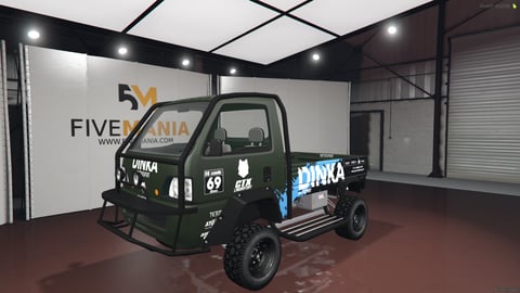FIVEM Dinka Cdy1d | Off-Road Utility Pickup Add-On | Custom Liveries & Parts | Optimized | Fivem Ready | High Quality, image 3
