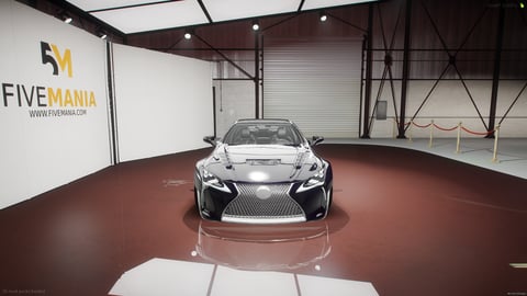 FIVEM Lc500 | Realistic Sports Car [Unbadged] Add-On | Interior & Exterior | Custom Wheels | Working Lights | Optimized | Fivem Ready | High Quality — image 4