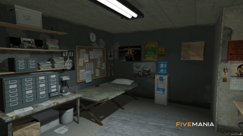 FIVEM Lost Mc River Club | Exclusive Biker Gang MLO | Interior & Exterior | Bar Area | Gym | Garage | Custom Textures | Add-On | Optimized | Fivem Ready | High Quality — image 12