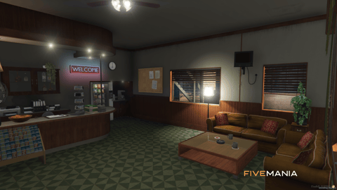 FIVEM Yucca Motel | Desert Motel MLO | Interior & Exterior | Multiple Rooms | Add-On | Optimized | Fivem Ready | High Quality — image 5