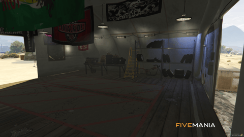 FIVEM Lostmc Sandy Shores Arc | Gang Hideout MLO | Interior & Exterior | Custom Props | Lost MC Themed | Add-On | Optimized | Fivem Ready | High Quality — image 20