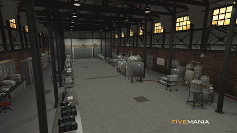 FIVEM Meth Lab | Hidden Industrial MLO | Interior & Exterior | Custom Props | Add-On | Optimized | Fivem Ready | High Quality — image 7