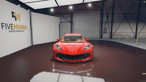 FIVEM Coquette D101 | Realistic Sports Car Add-On | Interior & Exterior | Working Lights | Custom Rims | Optimized | Fivem Ready | High Quality, image 4