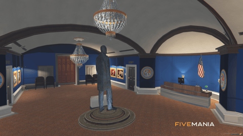 FIVEM Townhall V2 | Grand Government Building MLO | Interior & Exterior | Courtroom & Offices | Add-On | Optimized | Fivem Ready | High Quality — image 31