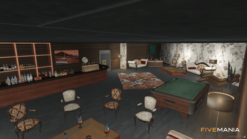 FIVEM Mountain Base | Secret Underground Base MLO | Interior & Exterior | Command Center | Lounge Area | Parking Garage | Add-On | Optimized | Fivem Ready | High Quality — image 14
