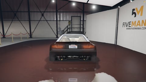 FIVEM Del3 | Custom Sports Car [Unbadged] Add-On | Widebody Kit | Custom Rims | Performance Upgrades | Optimized | Fivem Ready | High Quality, image 6