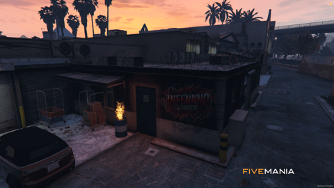 FIVEM Inferno Boxing Club | Multi-Level Boxing Club MLO | Interior & Exterior | Training Facilities | Bar & Lounge | Spectator Seating | Add-On | Optimized | Fivem Ready | High Quality — image 15