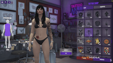 FIVEM Appearance Menu | Advanced Character Customization UI | Ped & Clothing Customization | Tattoo System | Optimized | Fivem Ready | High Quality, image 21