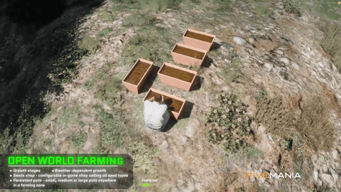 FIVEM Farming Job Script | Immersive Roleplay Activity | Group Job | Milking & Fence Repairs | Farm Health System | Open World Farming | Crop Growth | Add-On | Optimized | Fivem Ready | High Quality, image 10