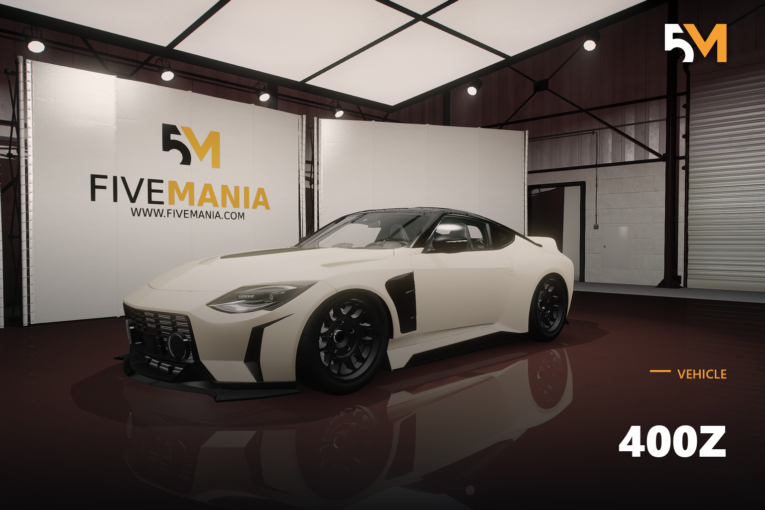 FIVEM 400Z | Realistic Sports Car [Unbadged] Add-On | Custom Bodykit | Working Lights | Add-On | Optimized | Fivem Ready | High Quality