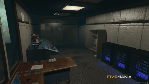 FIVEM Marabunta Hideout | Industrial Gang Hideout MLO | Interior & Exterior | Custom Props | Server Room | Add-On | Optimized | Fivem Ready | High Quality — image 10
