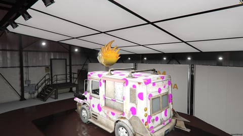 FIVEM Tmsweet | Custom Ice Cream Truck [Unbadged] Add-On | Clown Head Topper | Weapons | Custom Livery | Optimized | Fivem Ready | High Quality, image 8