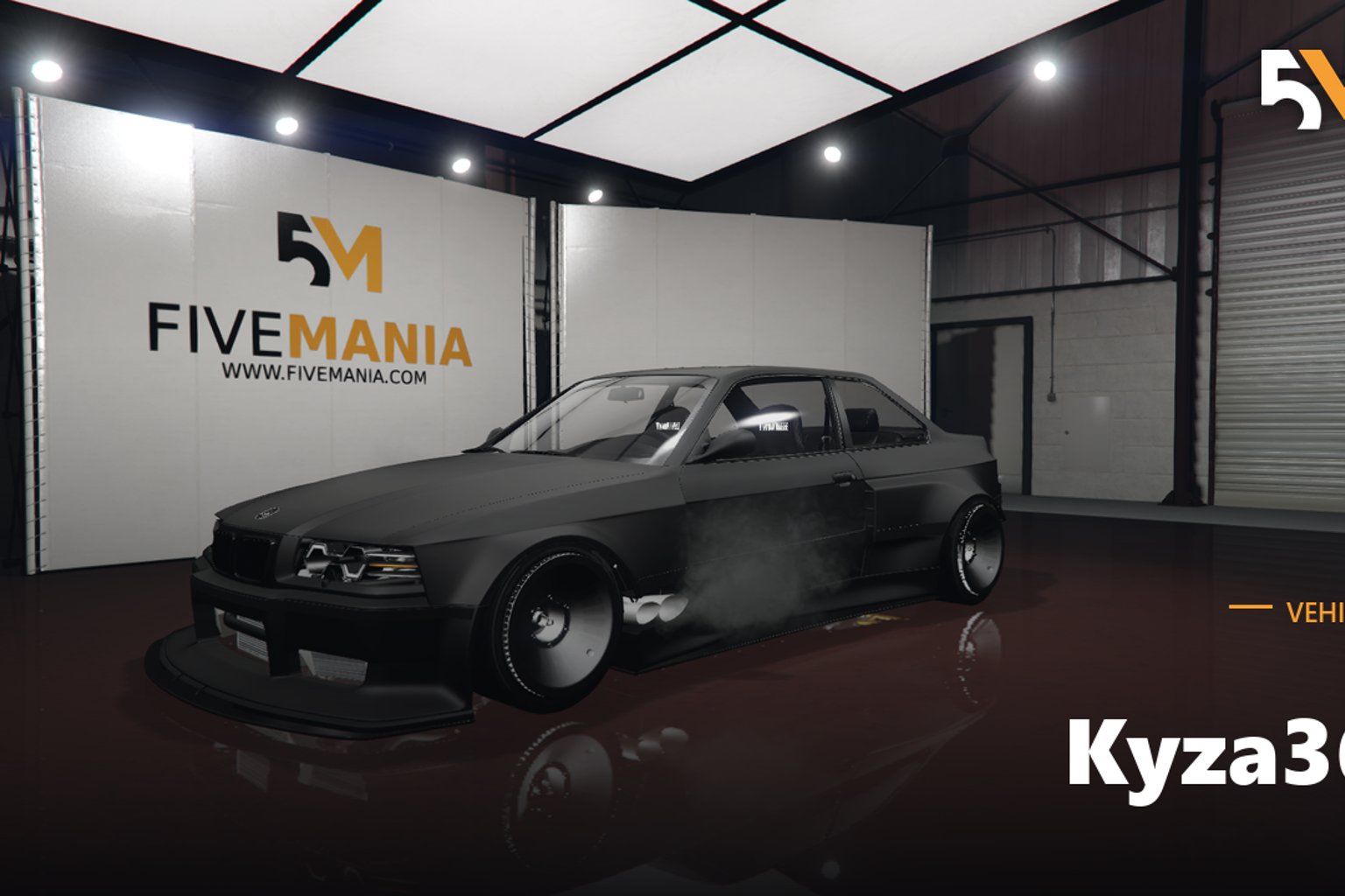 FIVEM Kyza36 | Realistic Sports Car [Unbadged] Add-On | Interior & Exterior | Working Lights | Tuning Parts | Optimized | Fivem Ready | High Quality
