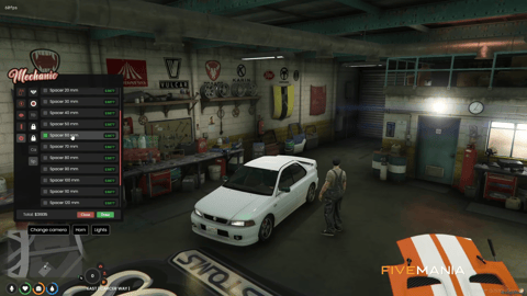 FIVEM Mechanic Script | Advanced Vehicle Customization System | Custom Tuning | Repair & Upgrades | Job System | UI Menu | Add-On | Optimized | Fivem Ready | High Quality, image 14