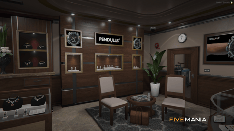 FIVEM Vangelico Reworked | Luxury Jewelry Store MLO | Interior & Exterior | Custom Props | Add-On | Optimized | Fivem Ready | High Quality — image 9