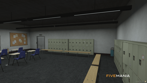 FIVEM Gun Range | Ammu-Nation Gun Range MLO | Interior & Exterior | Shooting Range | Office & Classroom | Add-On | Optimized | Fivem Ready | High Quality — image 14