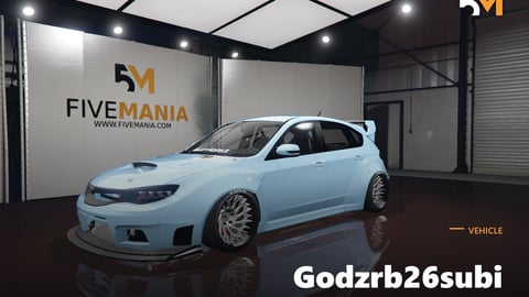 FIVEM Godzrb26subi | Realistic Hatchback [Unbadged] Add-On | Widebody Kit | Fivem Ready | High Quality cover