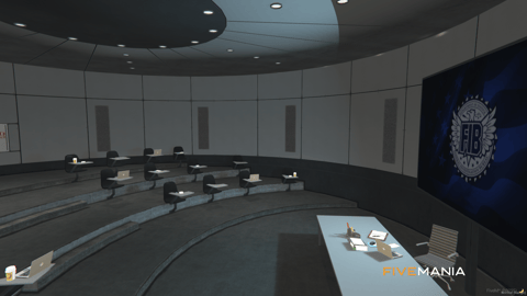 FIVEM Fib Secret Building | Secret Government Facility MLO | Interior & Exterior | Multiple Offices | Armory | Add-On | Optimized | Fivem Ready | High Quality — image 18