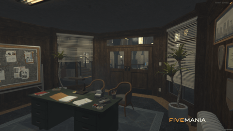 FIVEM Davis Department | Lore-Friendly Police Department MLO | Interior & Exterior | Offices & Jail Cells | Optimized | Add-On | Fivem Ready | High Quality — image 10