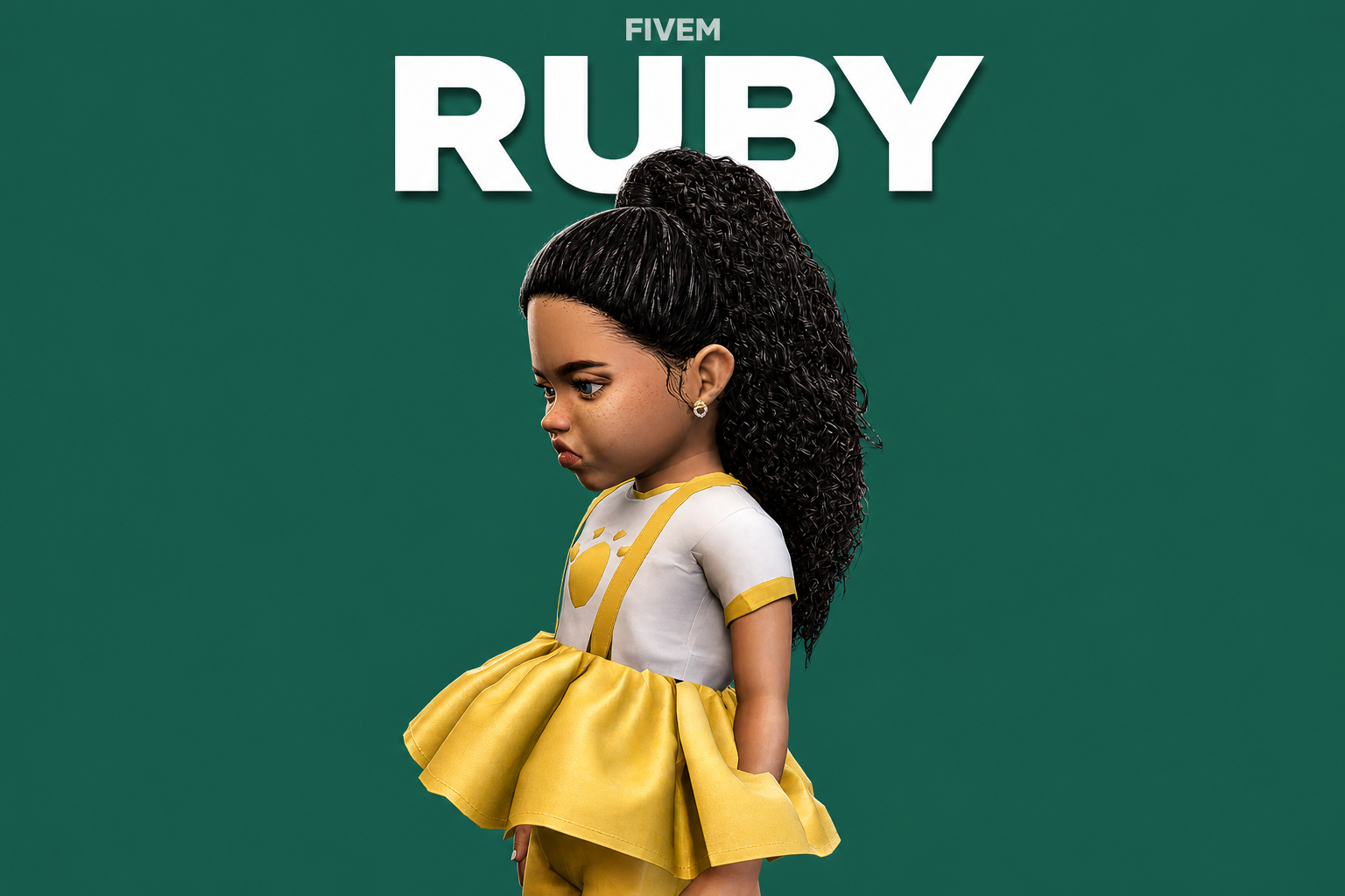 Ruby | Female Ped | Optimized & Fivem Ready [Add-On]