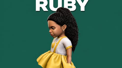 Ruby | Female Ped | Optimized & Fivem Ready [Add-On] cover