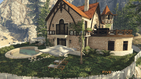 FIVEM Mountain House | Luxury Mountain Estate | Interior & Exterior | Multiple Rooms | Add-On | Optimized | Fivem Ready | High Quality — image 4