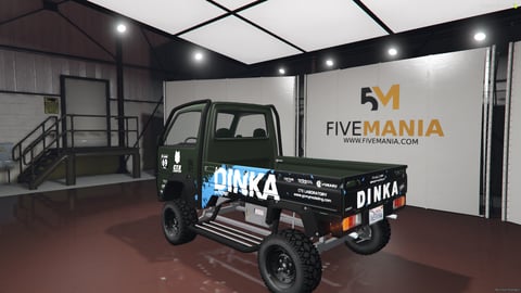 FIVEM Dinka Cdy1d | Off-Road Utility Pickup Add-On | Custom Liveries & Parts | Optimized | Fivem Ready | High Quality, image 8