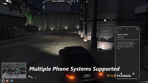 FIVEM Oxyrun Job | Illegal Delivery Script | Random Locations | Custom Rewards | Multi-Phone Support | Add-On | Optimized | Fivem Ready | High Quality, image 4