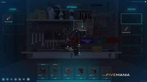 FIVEM Crafting Bench | Advanced Crafting System | Weapon Customization | Resource Management | DIY Station | Add-On | Optimized | Fivem Ready | High Quality, image 8