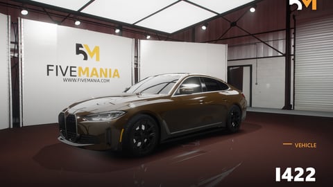 FIVEM I422 | Realistic Sedan [Badged] Add-On | Optimized | Fivem Ready | High Quality cover