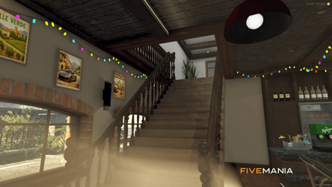 FIVEM The Italian Pizza Restaurant | Authentic Dining MLO | Interior & Exterior | Detailed Bar | Kitchen & Storage | Add-On | Optimized | Fivem Ready | High Quality — image 10