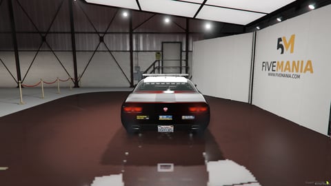 FIVEM Dodge Challenger | Lore Friendly Police Muscle Car Add-On | Working Emergency Lights | Custom Liveries | HQ Interior | Optimized | Fivem Ready | High Quality, image 6