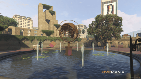FIVEM Legion Square And Sewers Reworked | Expanded Map MLO | Underground Parking & Sewers | Exterior Overhaul | Add-On | Optimized | Fivem Ready | High Quality — image 7