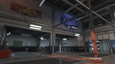 FIVEM Los Santos Customs | Detailed Auto Repair MLO | Interior & Exterior | Custom Props | Tuning Bays | Lounge Area | Add-On | Optimized | Fivem Ready | High Quality — image 4