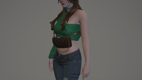 Anita | Female Ped | Multiple Outfits | Optimized & Fivem Ready [Add-On] — image 4