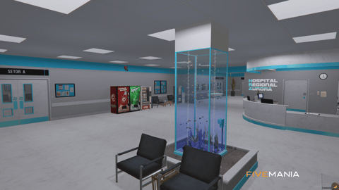 FIVEM Vespucci Hospital | Detailed Hospital MLO | Interior & Exterior | Waiting Rooms | Operating Theatres | Laboratories | Add-On | Optimized | Fivem Ready | High Quality — image 7