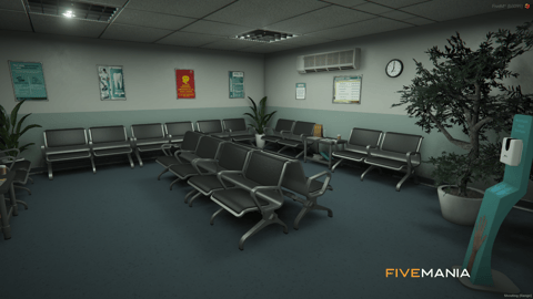FIVEM Medical Center V3 | Comprehensive Hospital MLO | Interior & Exterior | Waiting Rooms | Patient Rooms | CT Scan | Add-On | Optimized | Fivem Ready | High Quality — image 24