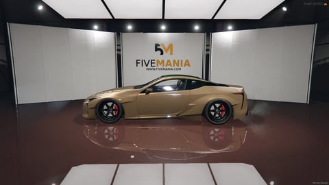 FIVEM Lexus LC500 | Realistic Sports Car [Badged] Add-On | Custom Widebody | Working Lights | Detailed Interior & Exterior | Add-On | Optimized | Fivem Ready | High Quality — image 7