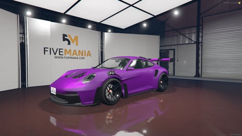 FIVEM Cs21 | Realistic Sports Car [Unbadged] Add-On | Custom Wheels | Large Spoiler | Add-On | Optimized | Fivem Ready | High Quality, image 3