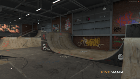 FIVEM Skate Zone Shop | Skate Park & Retail MLO | Interior & Exterior | Skate Ramps | Clothing & Bikes | Custom Props | Add-On | Optimized | Fivem Ready | High Quality — image 17