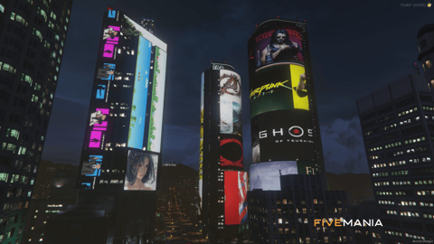 FIVEM Animated Billboard | Dynamic City Enhancement | Animated Screens | Customizable Content | Add-On | Optimized | Fivem Ready | High Quality — image 2
