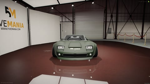 FIVEM Monroec | Realistic Sports Car [Unbadged] Add-On | Interior & Exterior | Optimized | Fivem Ready | High Quality — image 4