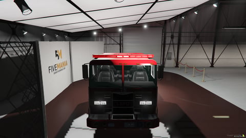 FIVEM Fire Engine | Lore Friendly Fire Truck Add-On | Working Lights | Custom Livery | Detailed Interior | Optimized | Fivem Ready | High Quality, image 4