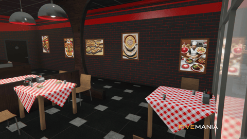 FIVEM Kebab King Restaurant | Vibrant Dining MLO | Interior & Exterior | Outdoor Seating | Full Kitchen | Add-On | Optimized | Fivem Ready | High Quality — image 5