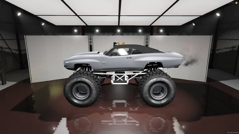 FIVEM Duk2 | Monster Truck Add-On | Custom Suspension | Massive Wheels | Working Lights | Add-On | Optimized | Fivem Ready | High Quality, image 6