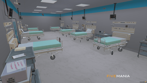 FIVEM Vespucci Hospital | Detailed Hospital MLO | Interior & Exterior | Waiting Rooms | Operating Theatres | Laboratories | Add-On | Optimized | Fivem Ready | High Quality — image 12
